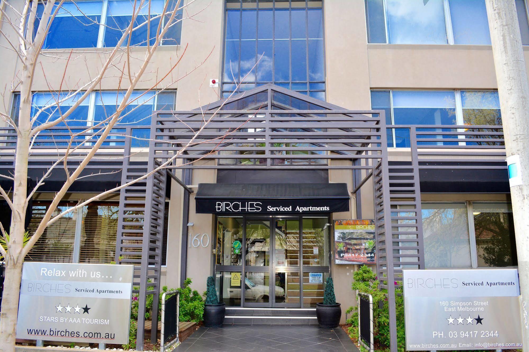 Birches Serviced Apartments Melbourne Exteriér fotografie